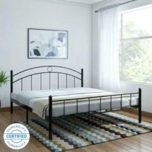 Nancy Metal King Bed