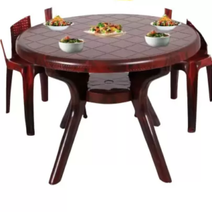 Plastic 4 Seater Dining Table