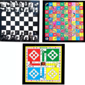 Pack of ludo +chess +snakes, ledder