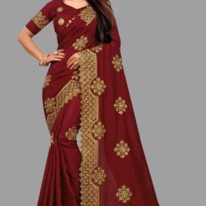 Embroidered Daily Wear Saree
