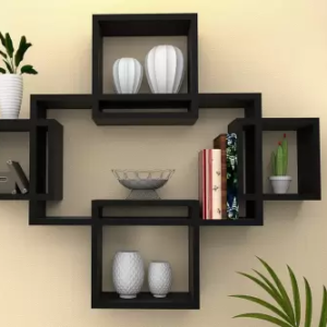 Intersecting Wall Shelves