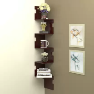 Alzak Zig Zag Wall Shelf